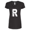 Women's Poly-Rich V-Neck T-Shirt Thumbnail